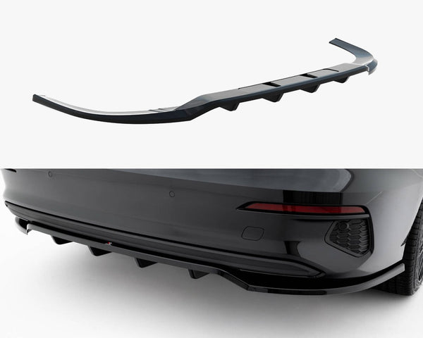 Audi - A3 Sedan 8Y: Maxton Rear Splitter (Vertical Bars)