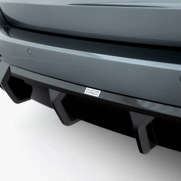 Audi - RS6 C8 (version without towbar): Maxton Pre-preg Carbon Fibre Rear Diffuser