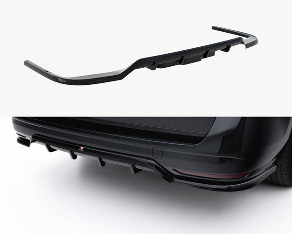 VW - Multivan Long T7: Maxton Rear Splitter (Vertical Bars)