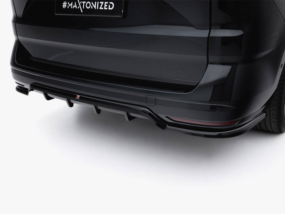 VW - Multivan Long T7: Maxton Rear Splitter (Vertical Bars)