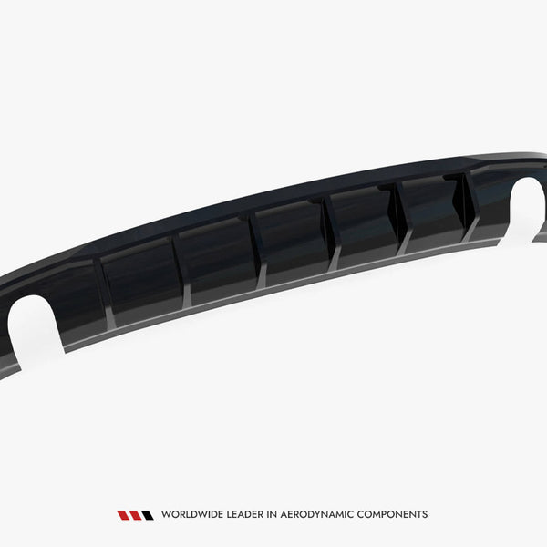 Audi - A3 Sedan 8V (Version with single exhaust tips on both sides): Maxton Rear Diffuser