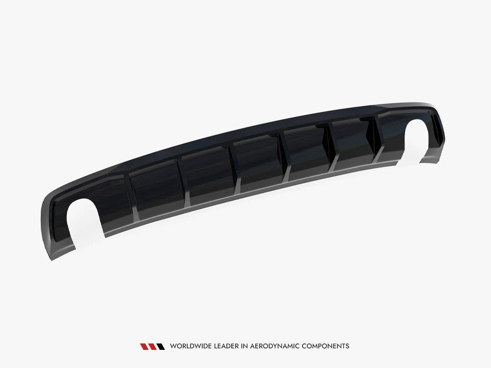 Audi - A3 Sedan 8V (Version with single exhaust tips on both sides): Maxton Rear Diffuser