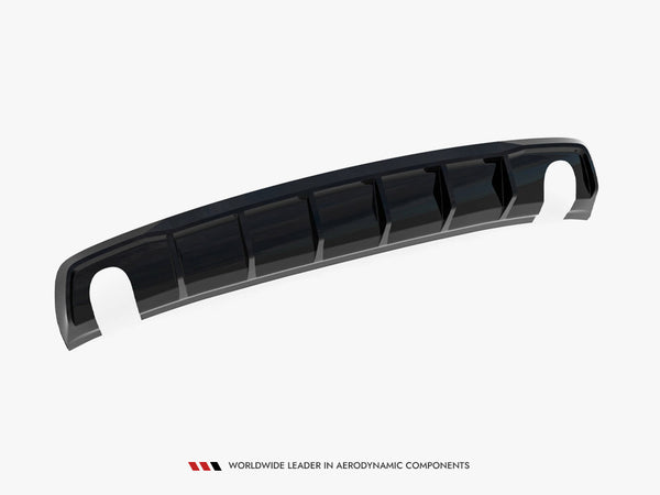 Audi - A3 Sedan 8V (Version with single exhaust tips on both sides): Maxton Rear Diffuser