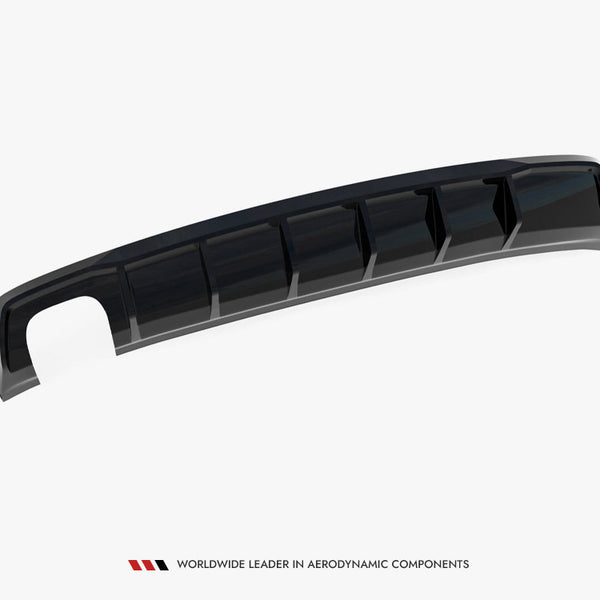 Audi - A3 Sedan 8V (Version with dual exhaust tips on one side): Maxton Rear Diffuser