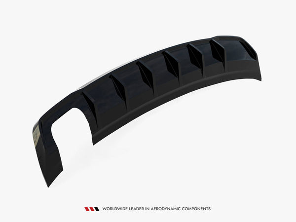 Audi - A3 Sedan 8V (Version with dual exhaust tips on one side): Maxton Rear Diffuser