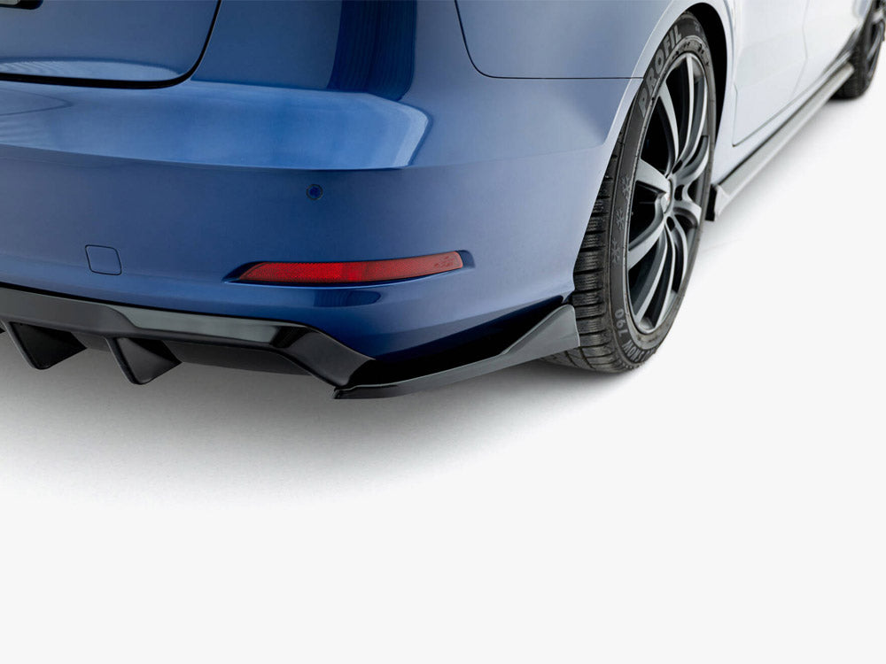 Audi - A3 Sedan 8V: Maxton Rear Side Splitters