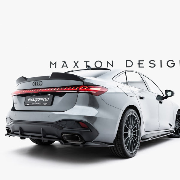 Audi - A5 S Line Sedan / Avant B10: Maxton Rear Splitter (Vertical Bars)