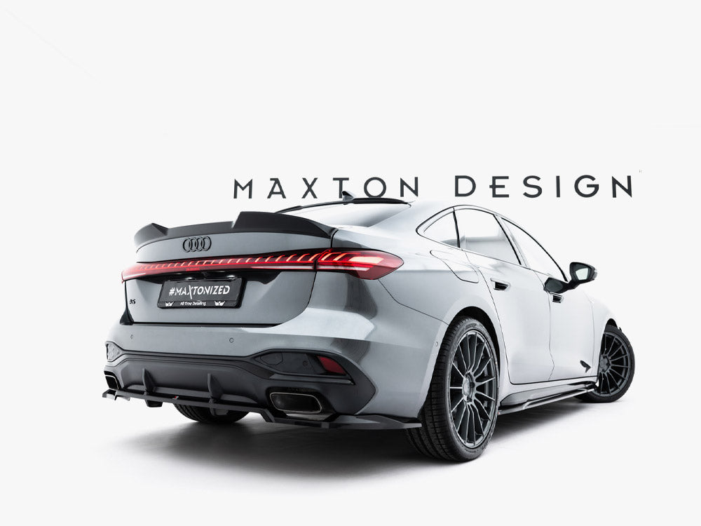 Audi - A5 S Line Sedan / Avant B10: Maxton Rear Splitter (Vertical Bars)