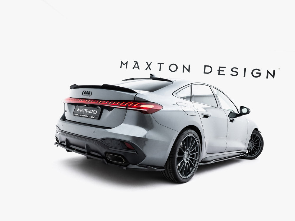 Audi - A5 S Line Sedan / Avant B10: Maxton Rear Splitter (Vertical Bars)