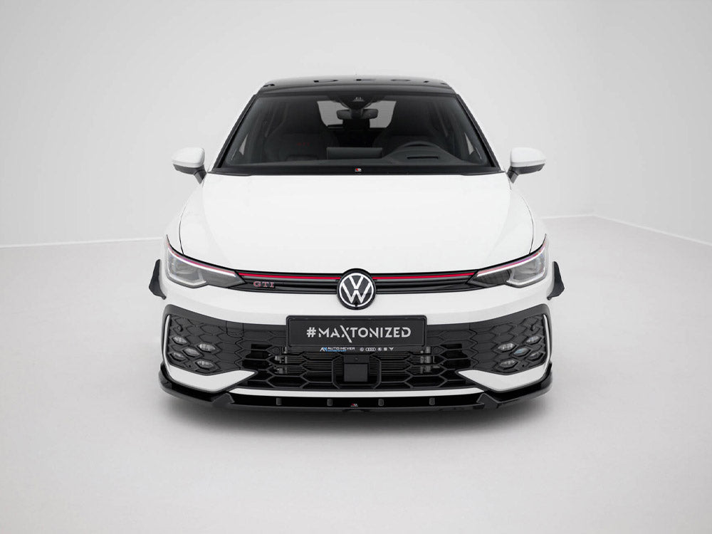 VW - Golf GTI / GTE / R Line MK8 Facelift: Maxton Front Splitter V2