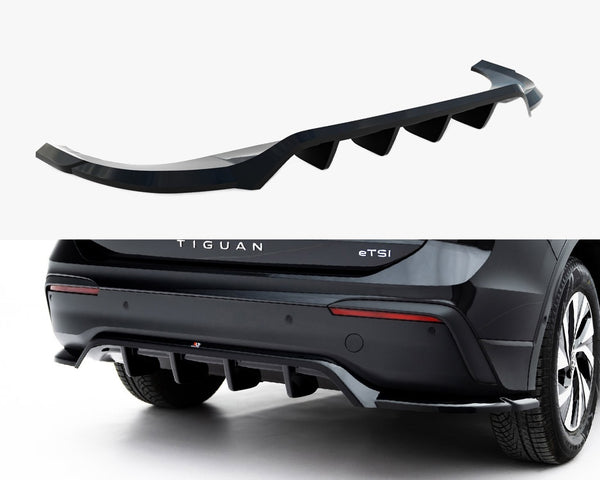 VW - Tiguan MK3: Maxton Rear Splitter (Vertical Bars)