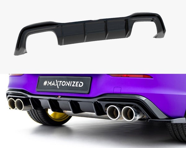 VW - Golf R MK8 Facelift: Maxton Rear Diffuser V2