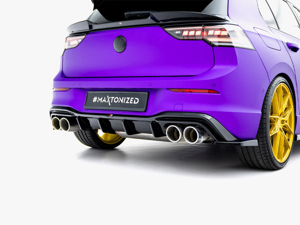 VW - Golf R MK8 Facelift: Maxton Rear Diffuser V2