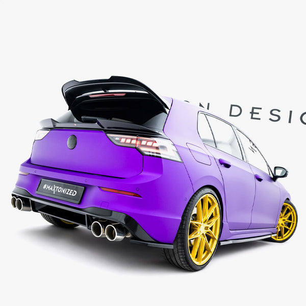 VW - Golf R MK8 Facelift: Maxton Rear Side Splitters V1