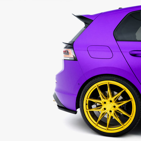 VW - Golf R MK8 Facelift: Maxton Rear Side Splitters V1