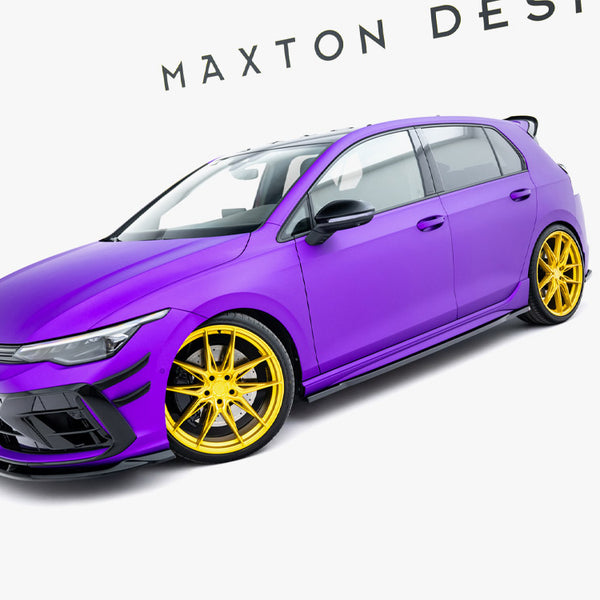 VW - Golf R MK8 Facelift: Maxton Side Skirts V1