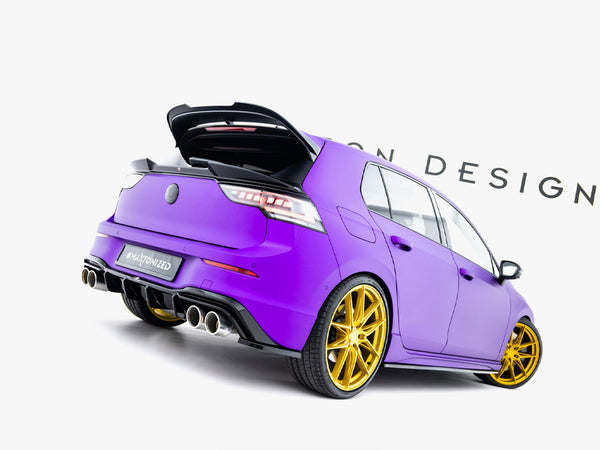 VW - Golf R MK8 Facelift: Maxton Lower 3D Spoiler