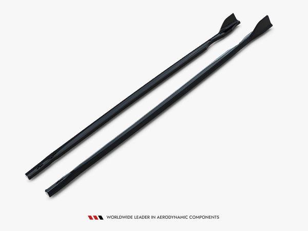VW - Golf R MK8 / MK8 Facelift: Maxton Side Skirts V4
