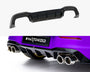 VW - Golf R MK8 Facelift: Maxton Rear Diffuser V1
