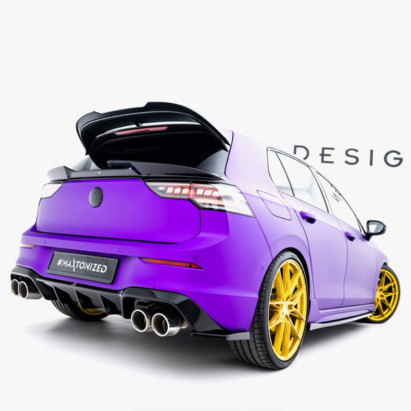 VW - Golf R MK8 Facelift: Maxton Rear Diffuser V1