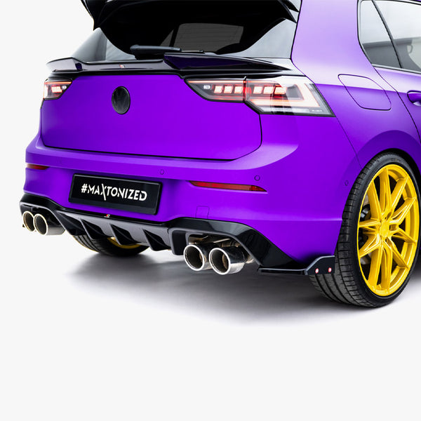 VW - Golf R MK8 Facelift: Maxton Rear Diffuser V1