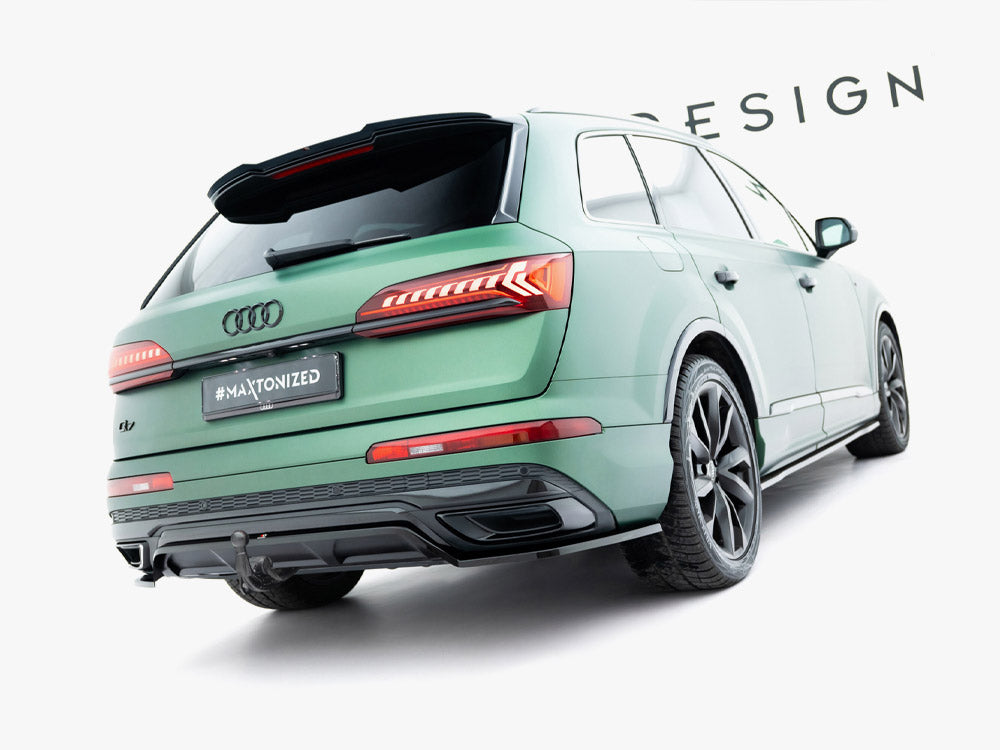 Audi - Q7 S Line MK2 Facelift: Maxton Rear Splitter (Vertical Bars)