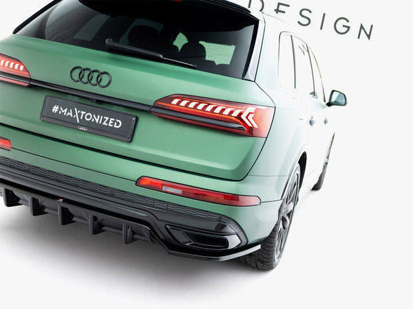 Audi - Q7 S Line MK2 Facelift: Maxton Rear Splitter (Vertical Bars)
