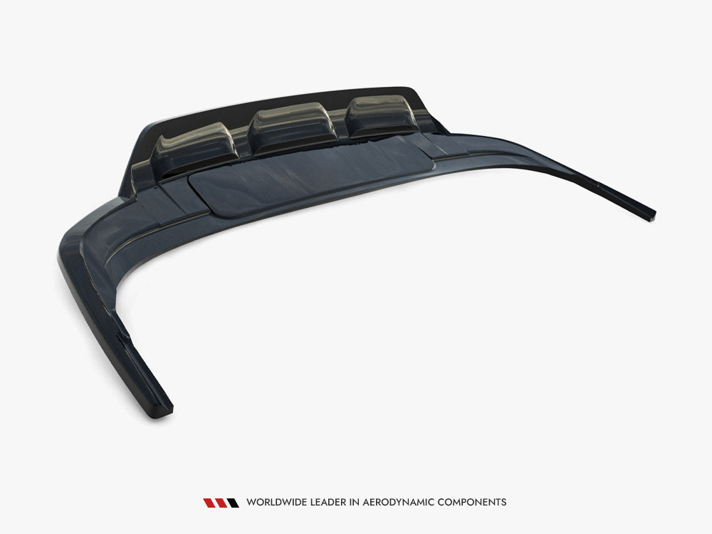 Audi - Q7 S Line MK2 Facelift: Maxton Rear Splitter (Vertical Bars)