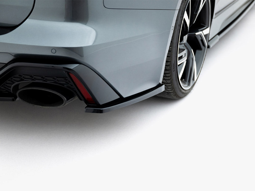 Audi - RS6 C8: Maxton Rear Side Splitters V1