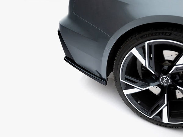 Audi - RS6 C8: Maxton Rear Side Splitters V1