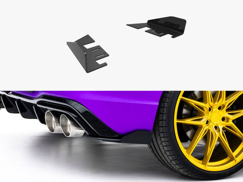 VW - Golf R MK8 / MK8 Facelift: Maxton Rear Side Flaps V2