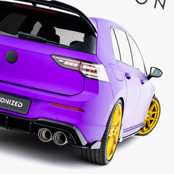 VW - Golf R MK8 / MK8 Facelift: Maxton Rear Side Flaps V2