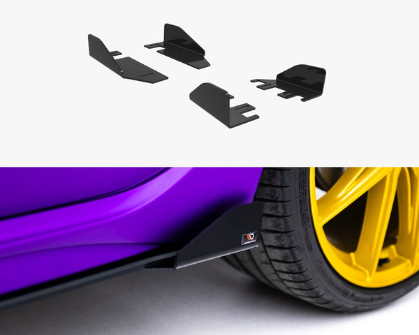 VW - Golf R MK8 / MK8 Facelift: Maxton Side Flaps
