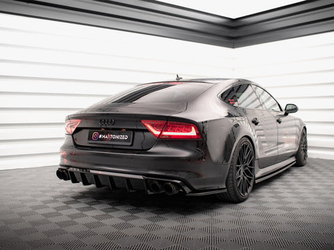Audi - A7 S Line C7: Maxton Rear Side Splitters