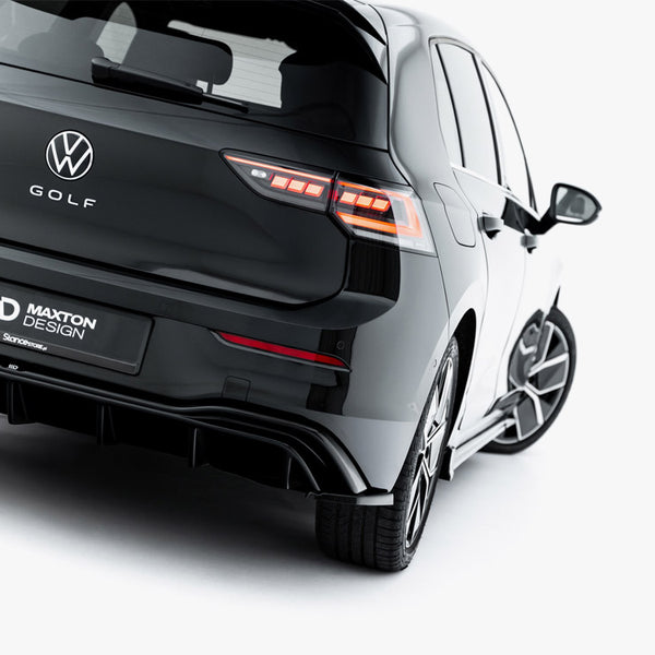VW - Golf MK8 Facelift: Maxton Rear Side Splitters