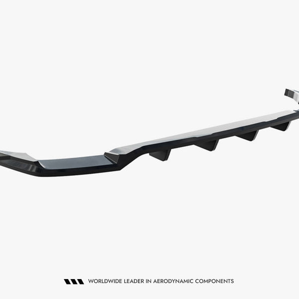 Audi - Q8 MK1 Facelift: Maxton Rear Splitter (Vertical Bars)