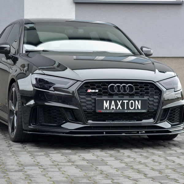 Audi - RS3 Sportback 8V Facelift: Maxton Front Splitter V1