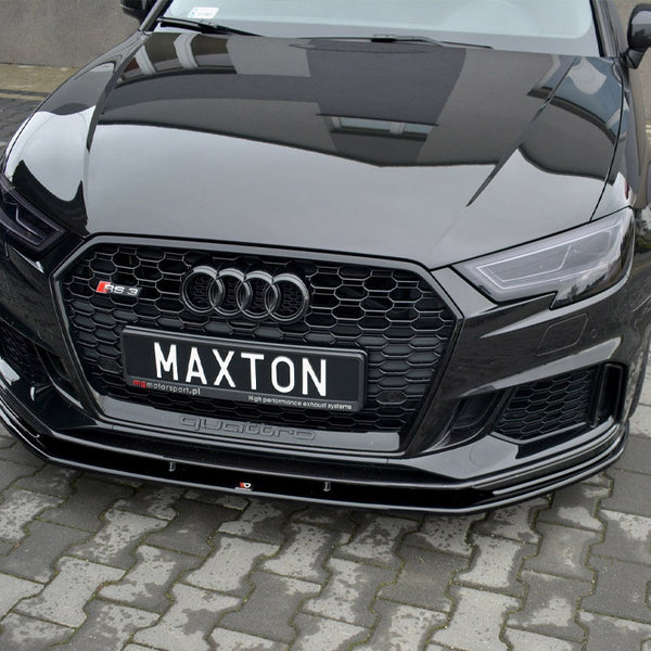 Audi - RS3 Sportback 8V Facelift: Maxton Front Splitter V1
