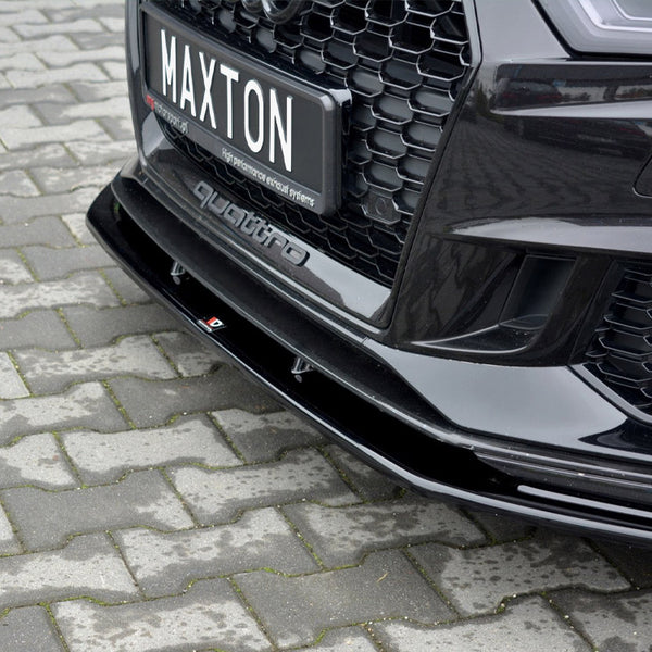 Audi - RS3 Sportback 8V Facelift: Maxton Front Splitter V1