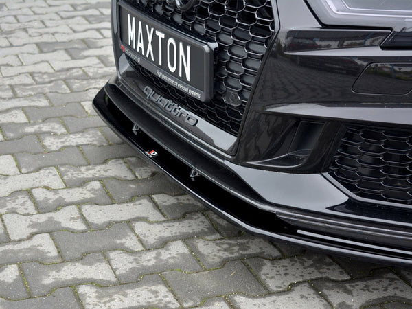 Audi - RS3 Sportback 8V Facelift: Maxton Front Splitter V1