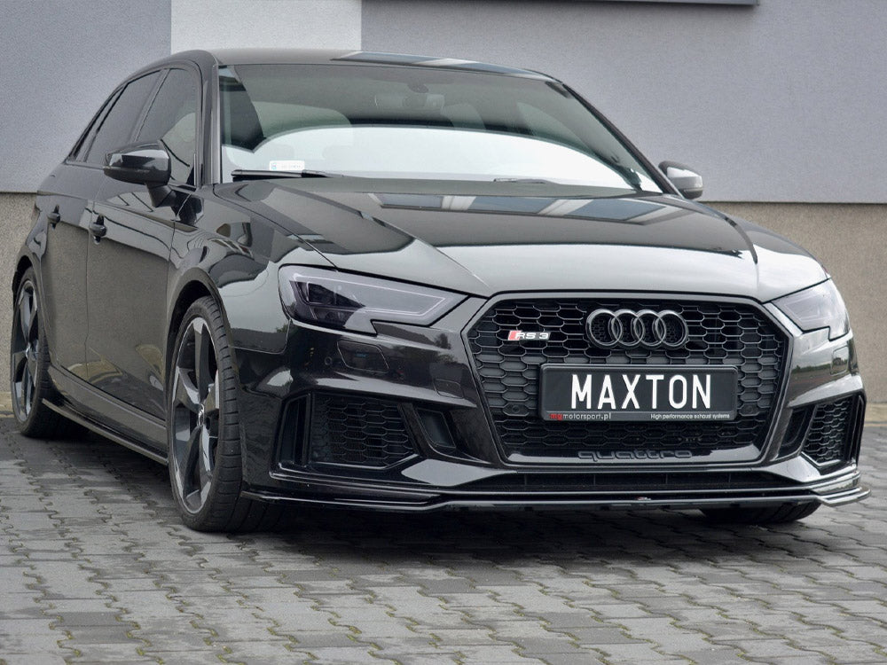 Audi - RS3 Sportback 8V Facelift: Maxton Front Splitter V2