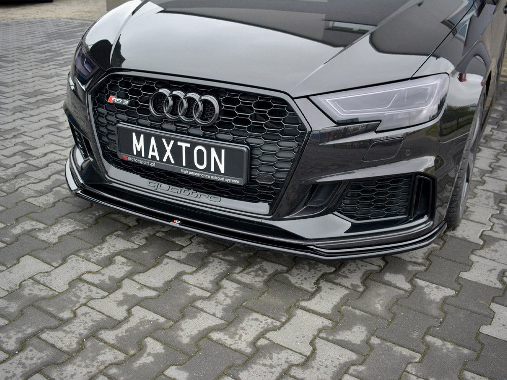 Audi - RS3 Sportback 8V Facelift: Maxton Front Splitter V2