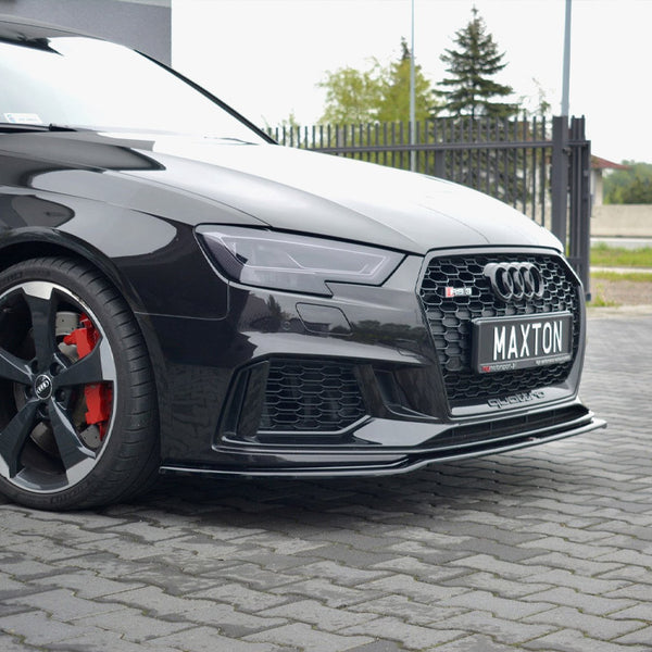 Audi - RS3 Sportback 8V Facelift: Maxton Front Splitter V2