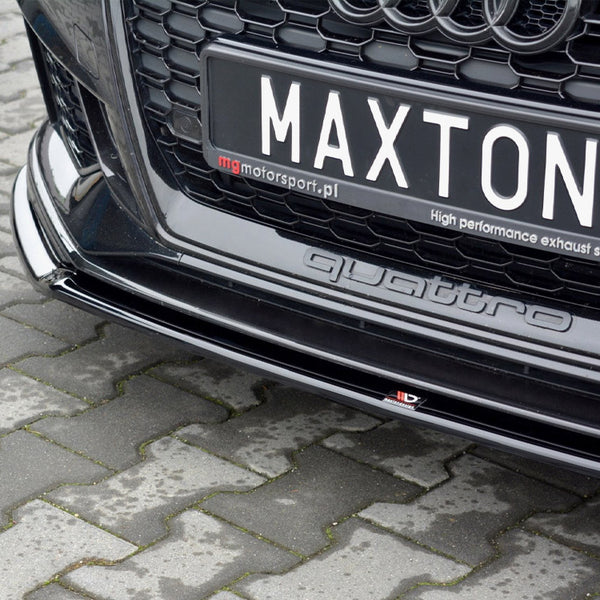 Audi - RS3 Sportback 8V Facelift: Maxton Front Splitter V2