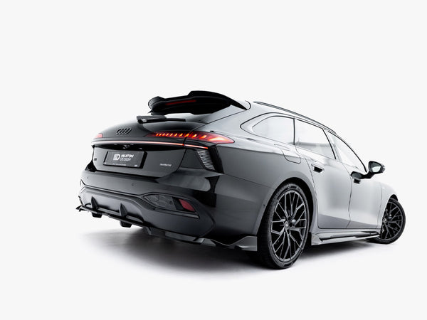 Audi - A6 S Line C9: Maxton Rear Splitter (Vertical Bars) V2