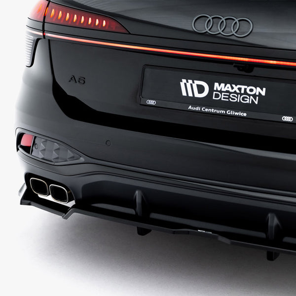 Audi - A6 S Line C9: Maxton Rear Splitter (Vertical Bars) V2