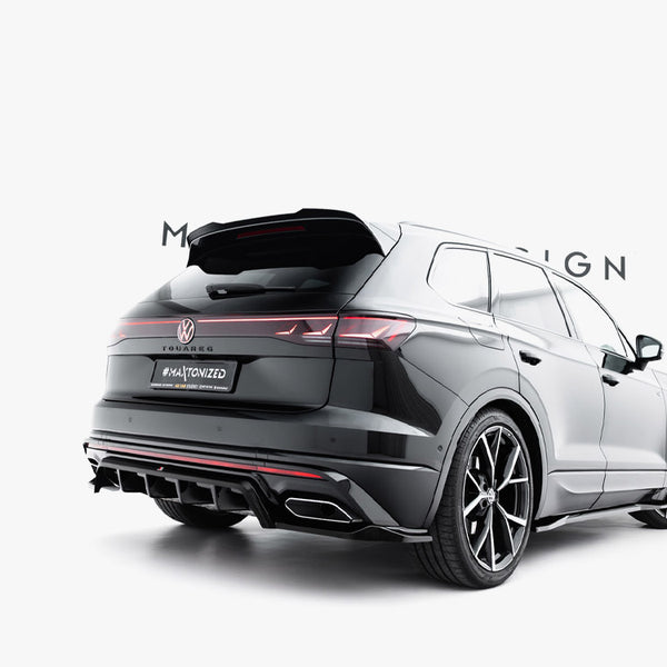 VW - Touareg R Line MK3 Facelift: Maxton Rear Splitter (Vertical Bars)