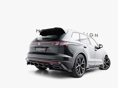 VW - Touareg R Line MK3 Facelift: Maxton Rear Splitter (Vertical Bars)