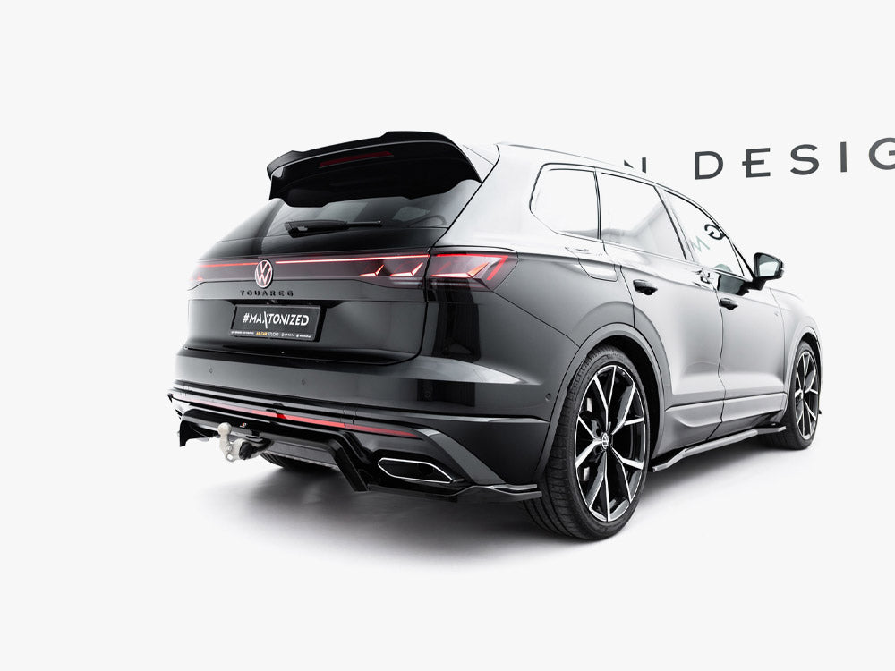 VW - Touareg R Line MK3 Facelift: Maxton Rear Splitter (Vertical Bars)