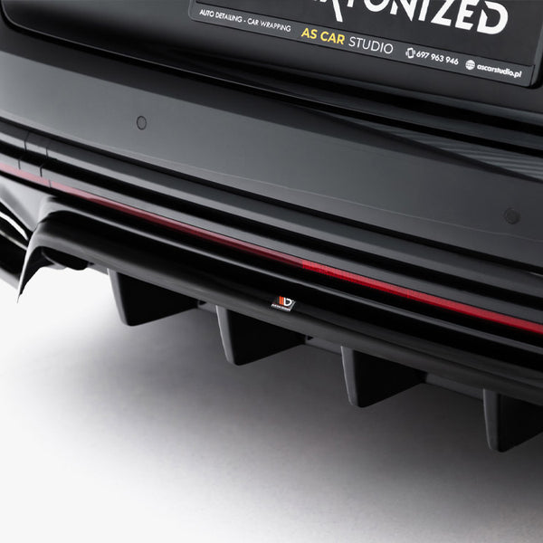 VW - Touareg R Line MK3 Facelift: Maxton Rear Splitter (Vertical Bars)